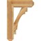Ekena Millwork Merced Craftsman Rough Sawn Bracket, Western Red Cedar, 6"W x 24"D x 36"H BKT06X24X36MRC04RWR - alternate 3